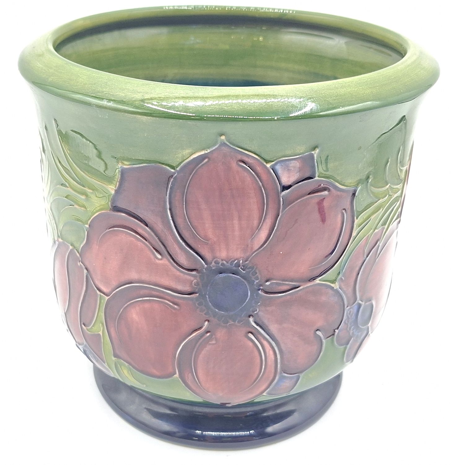 Walter Moorcroft Anemone Plant Pot