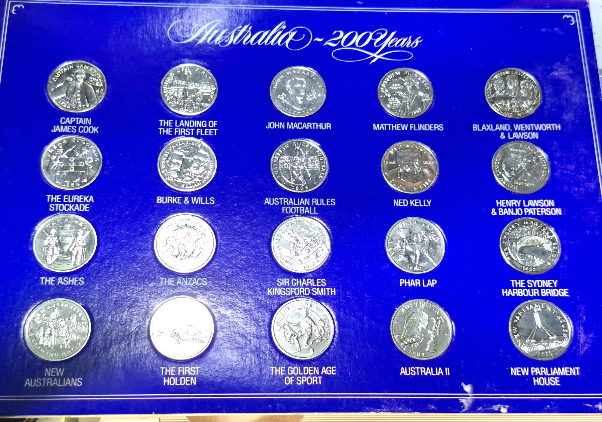 The Spirit Of Australian Medallion Folder