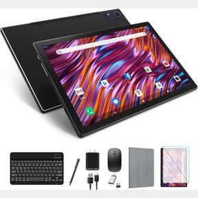 LATEST 2025 ANDROID 14 TABLET, 128GB+16(8+8 EXPAND)GB/EXPANDABLE, OCTA-CORE TABLET WITH 5G WIFI, 8000MAH BATTERY, 10.1 INCH TABLET