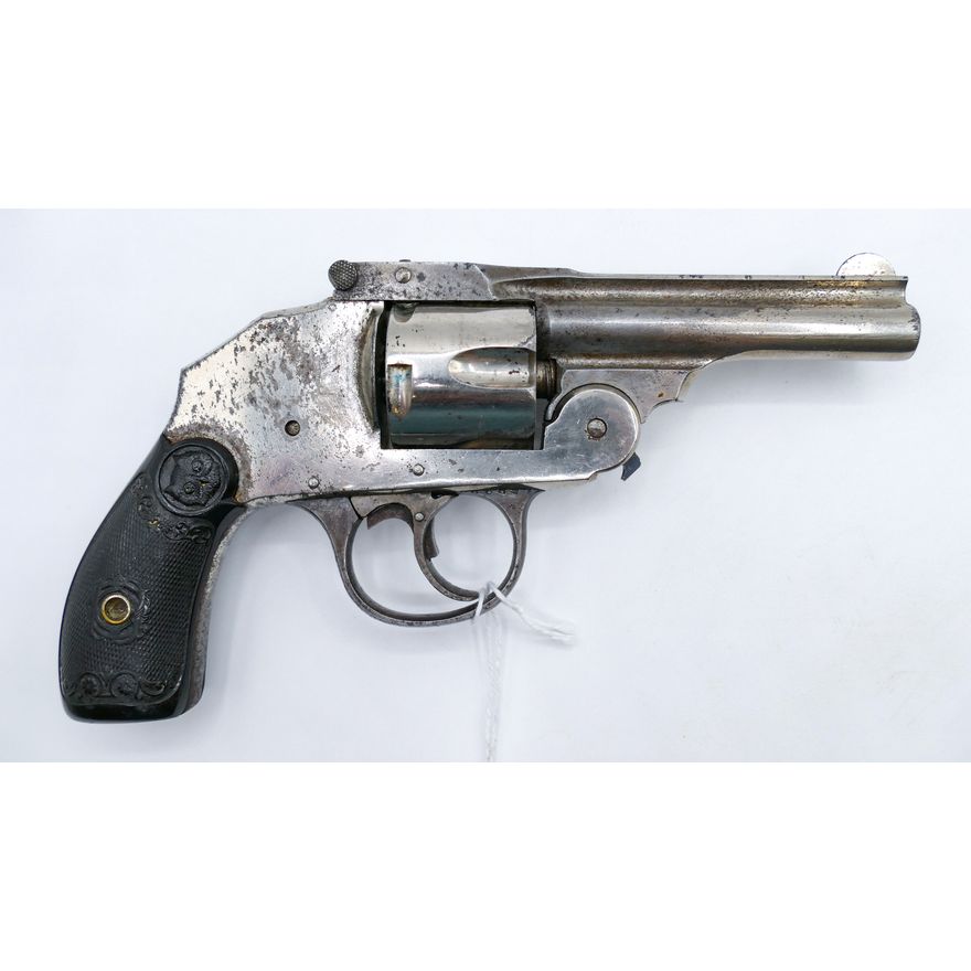 Antique Iver Johnson .38 Revolver Pistol Serial #8280 as-is