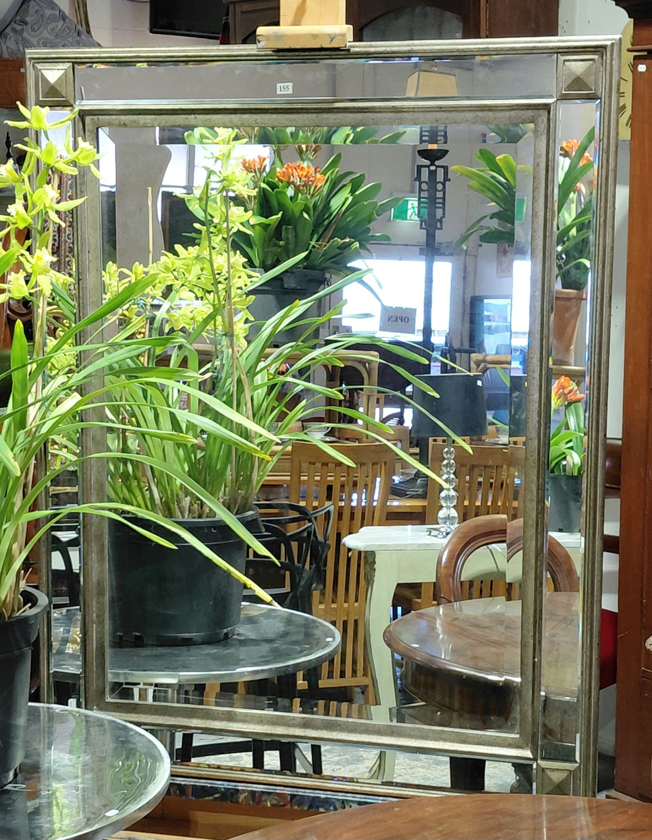 155 · LARGE WALL MIRROR