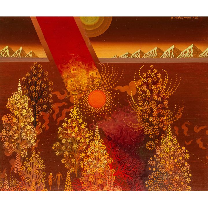 Henryk Płóciennik | Bez tytułu, 1975