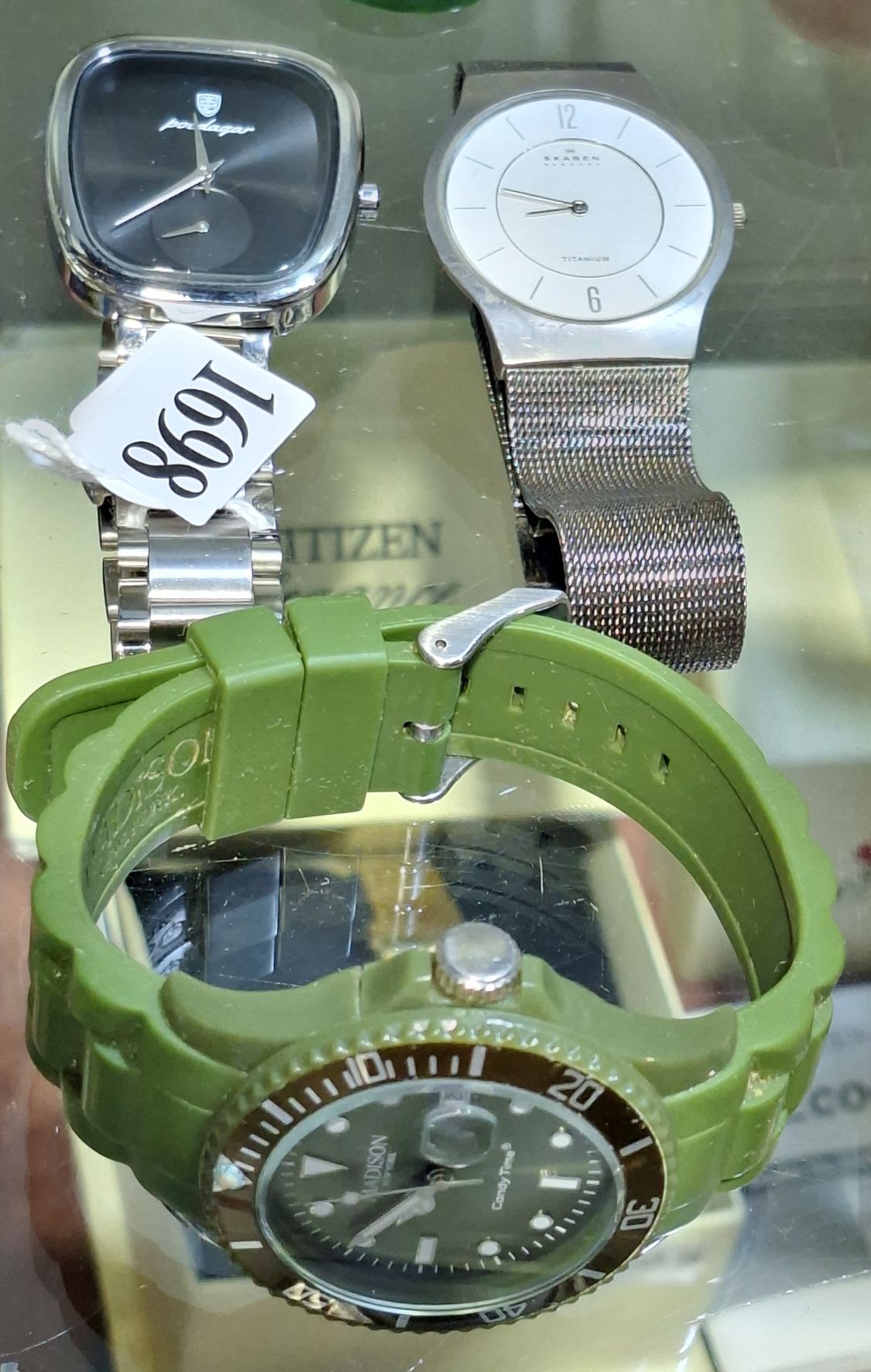 Three Wrist Watches