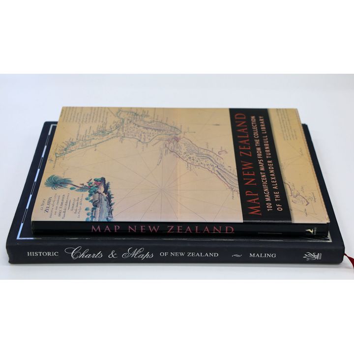 TURNBULL LIBRARY [2 titles] - Map New Zealand