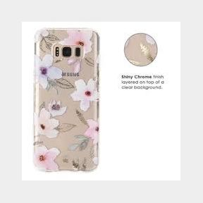 Case Candy Transparent Floral Cover for Samsung S21 - White Magnolia - Bar 9902027000036- 51748/10803