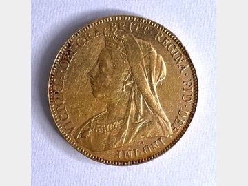 1901 VICTORIA OLD HEAD PERTH MINT GOLD SOVEREIGN