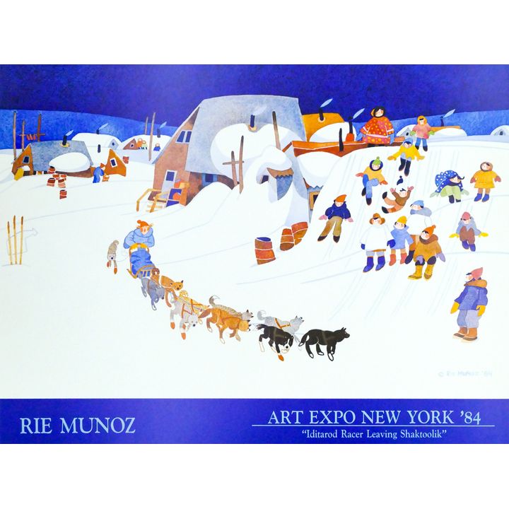 Rie Munoz ''Art Expo New York `84'' Art Poster