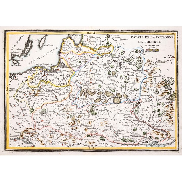 Nicolas de Fer | Estats de la Couronne de Pologne