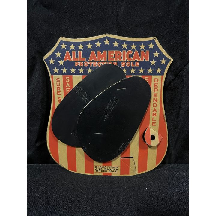 Brockman Shoe Stickers All American Protection Sole Cardboard Display