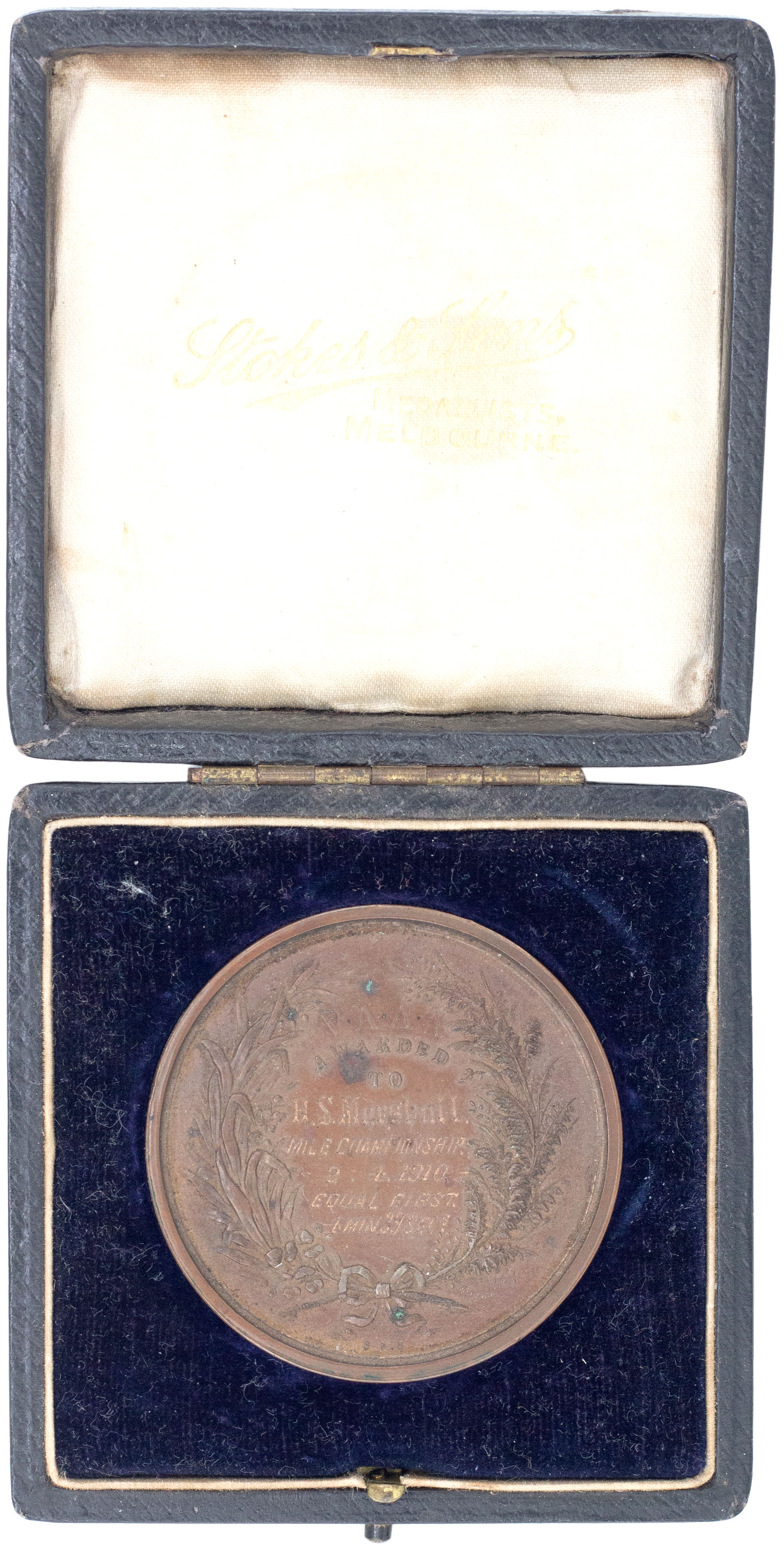 Sports Medal, 1910, UNC