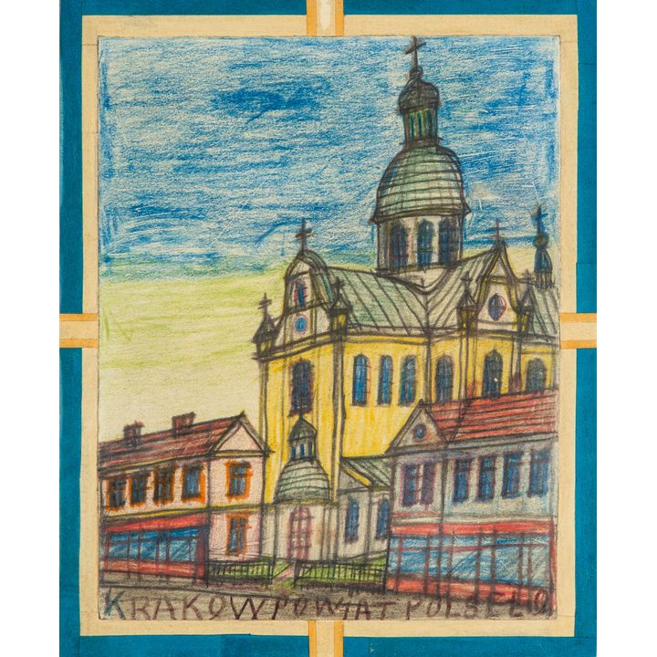 Nikifor Krynicki | Kraków, l. 60 XX w.
