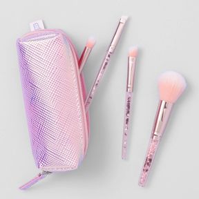 3 PACK MORE THAN MAGIC MAKEUP 4 BRUSHES AND 1 BAG