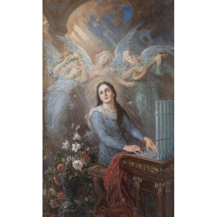 Stanisław Batowski Kaczor | Św. Cecylia, 1938