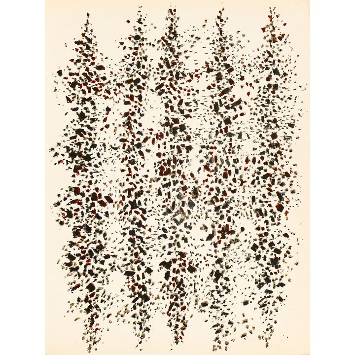Mark Tobey ''Composition'' Color Lithograph 12.25''x9''