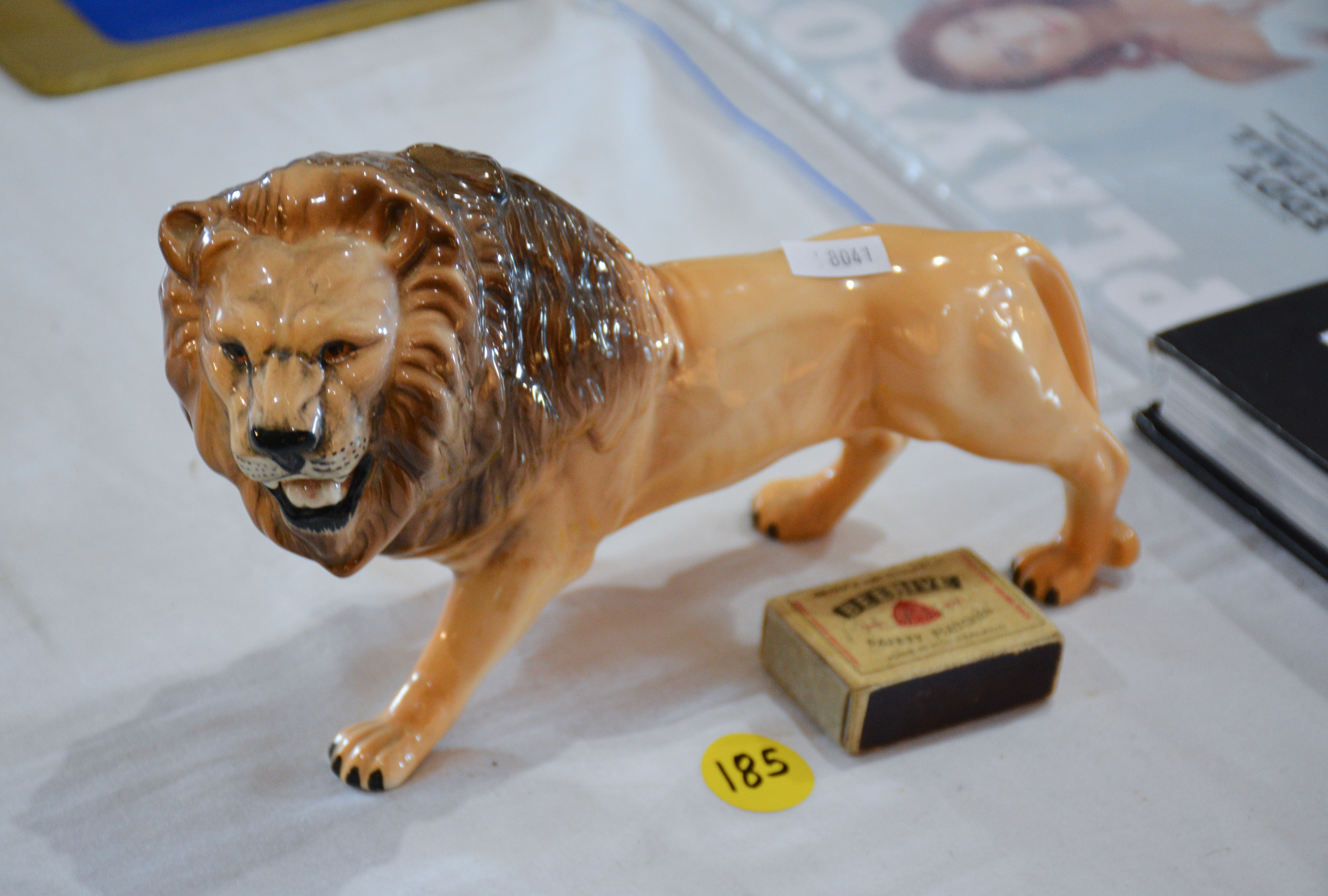 Quality Beswick Ceramic Lion — NZ auction result