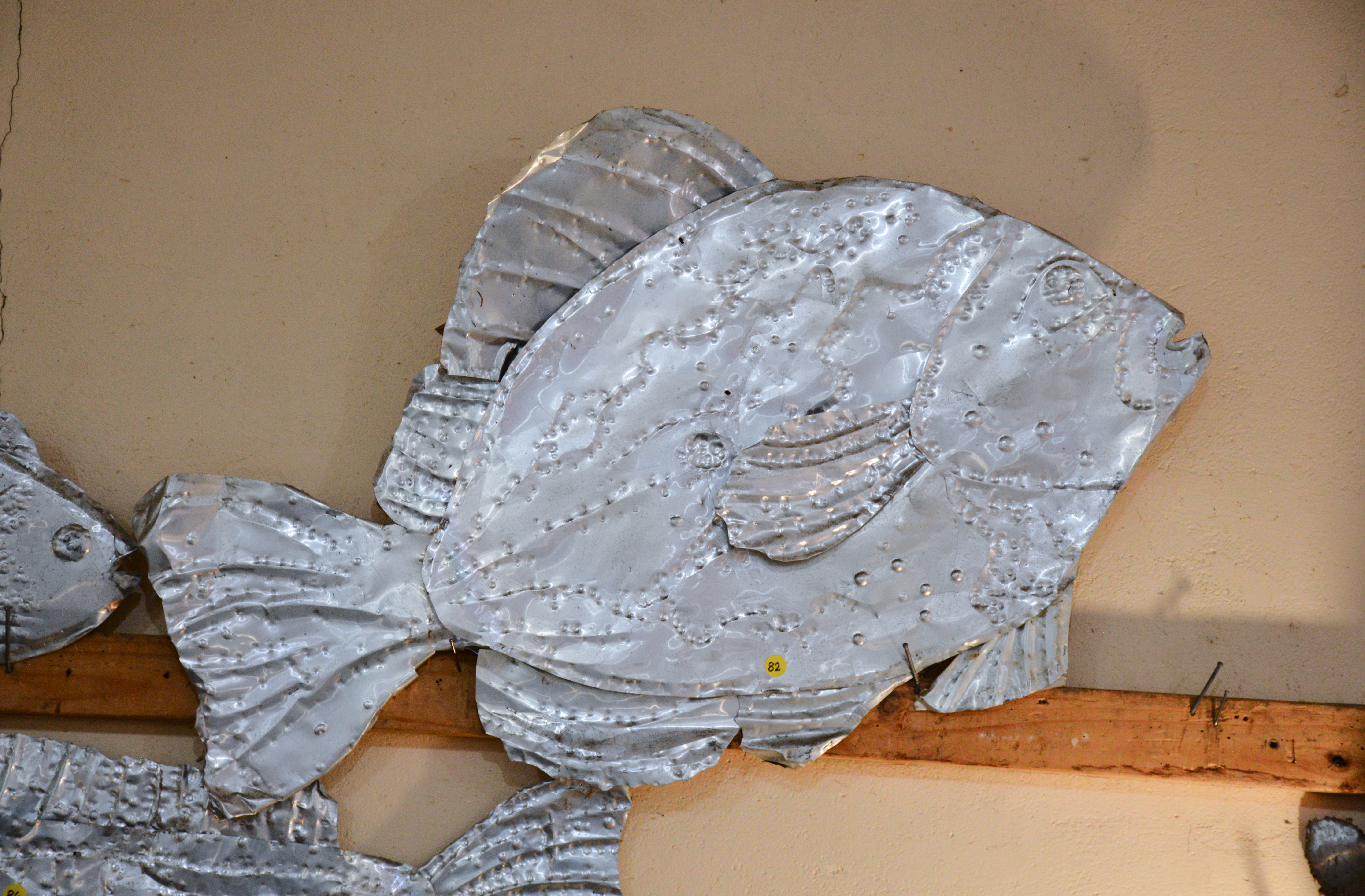 Aluminium Fish Wall Art — sold at auction in New Zealand for $10