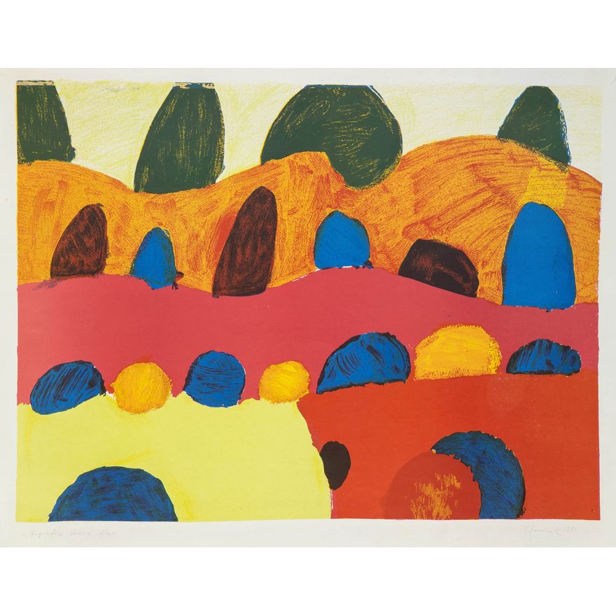 Tadeusz Dominik | Pejzaż, 1991 r.