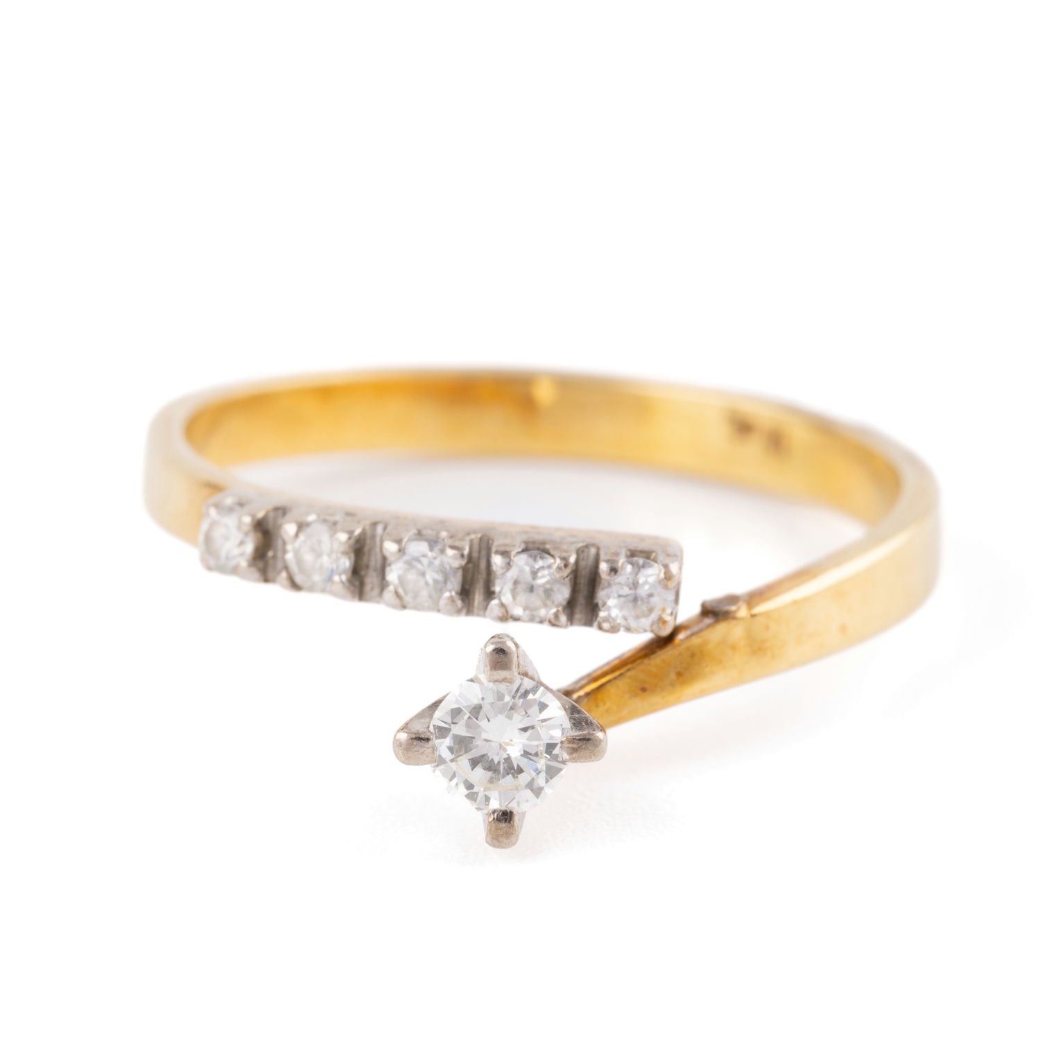 0.32 Carat Diamond Ring 18ct Gold,