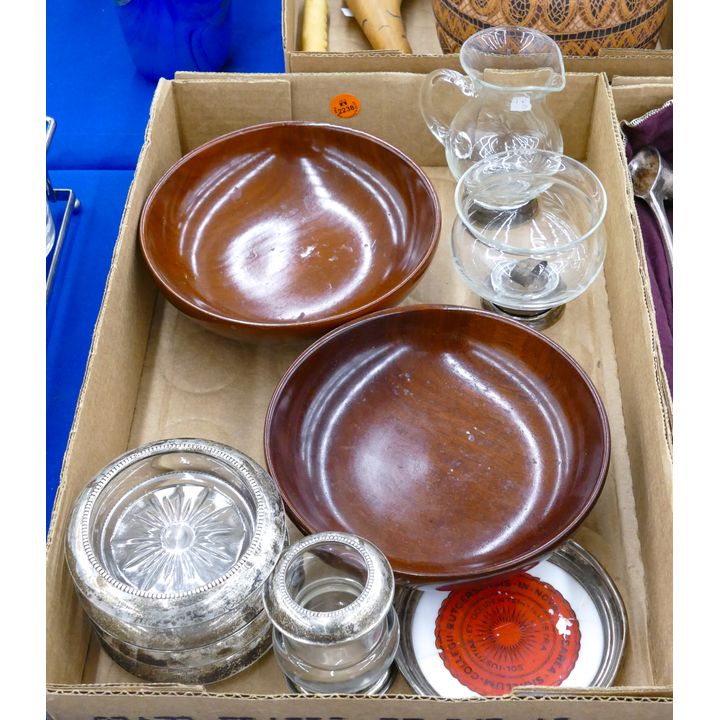 Box Sterling Rim Coasters etc.