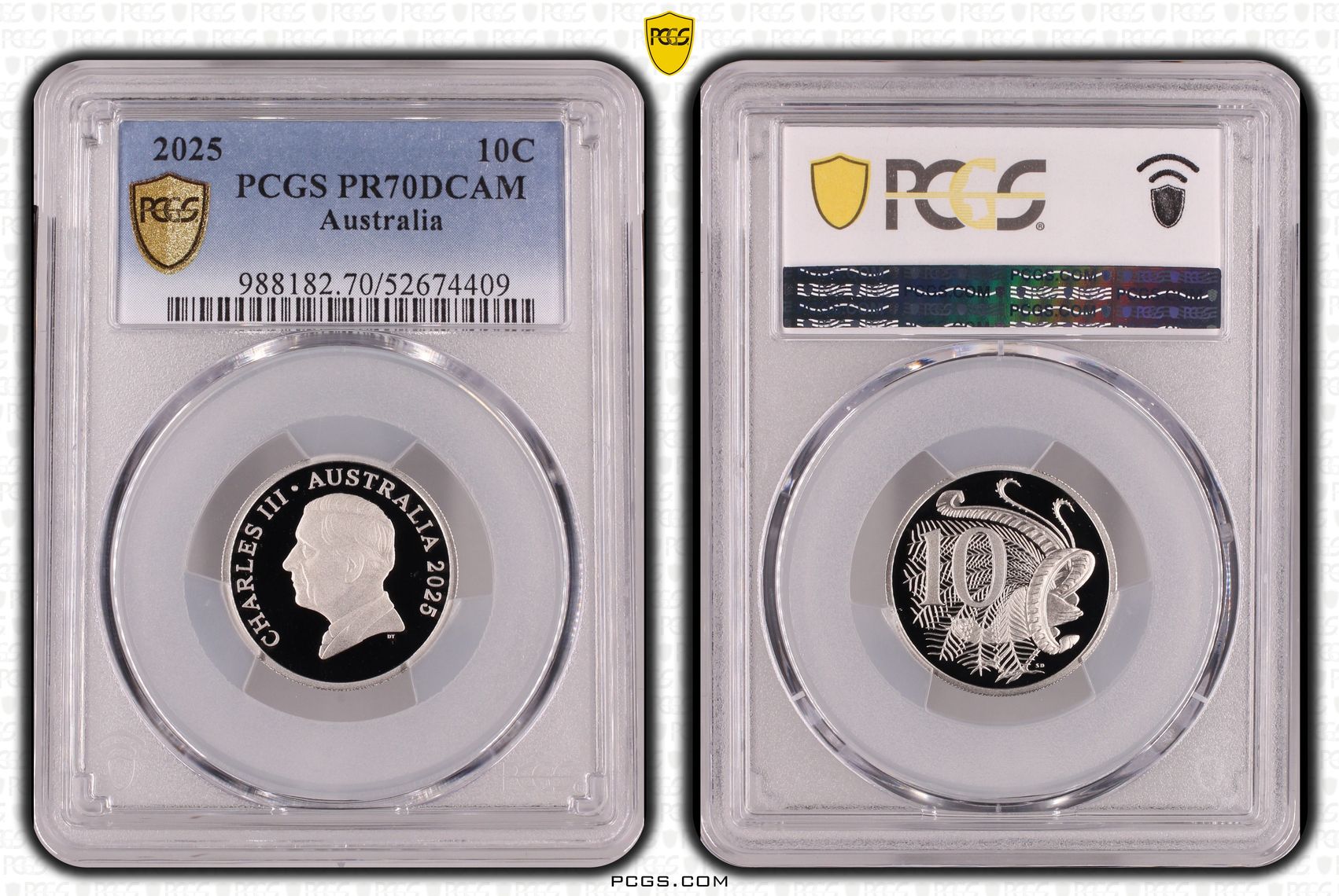 Ten Cent, 2025, PR70DCAM