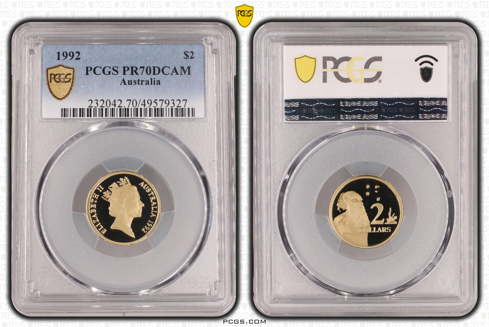 Two Dollar, 1992, PCGS PR70DCAM