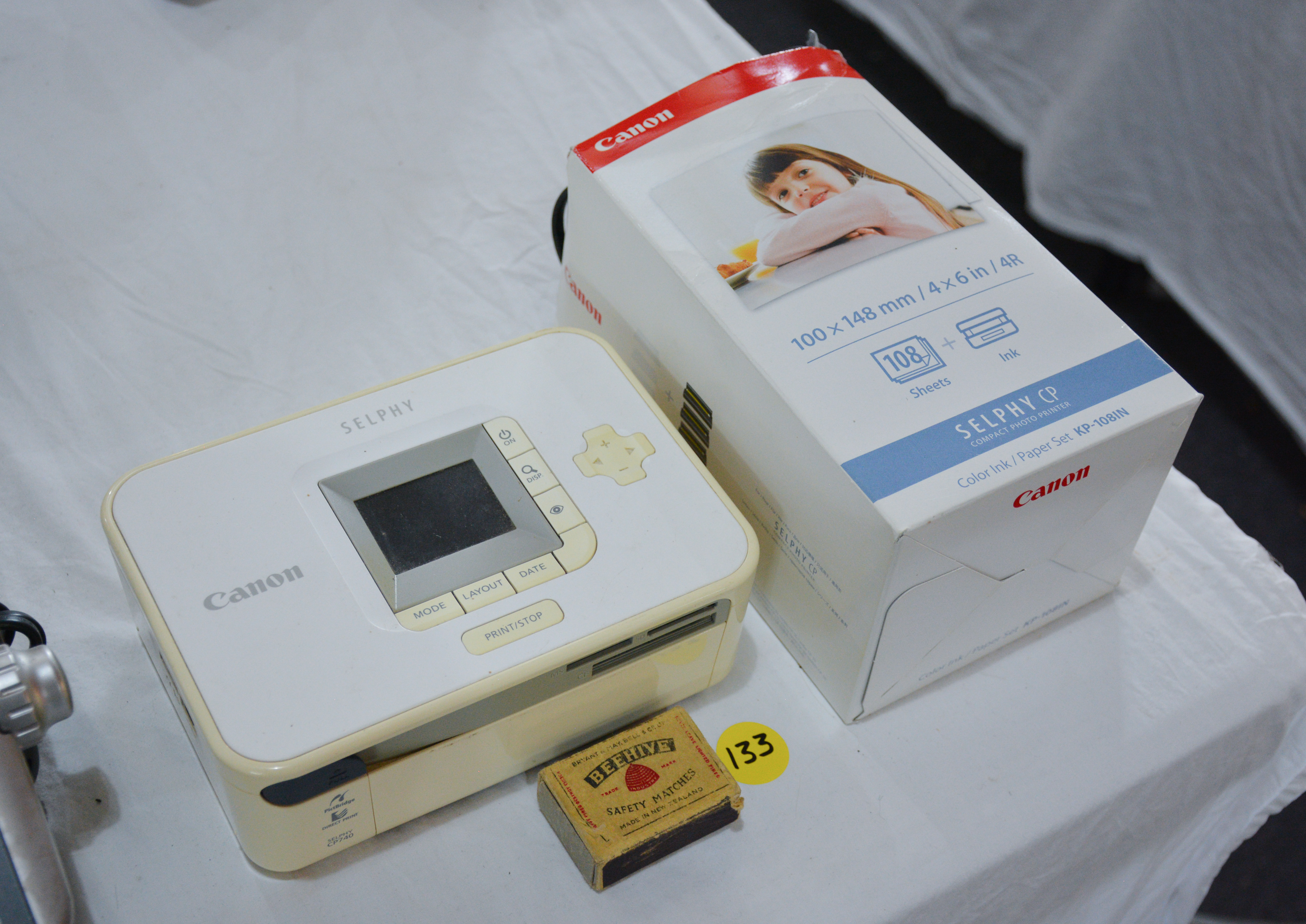 Canon Selphy Printer and Accessories — NZ auction result