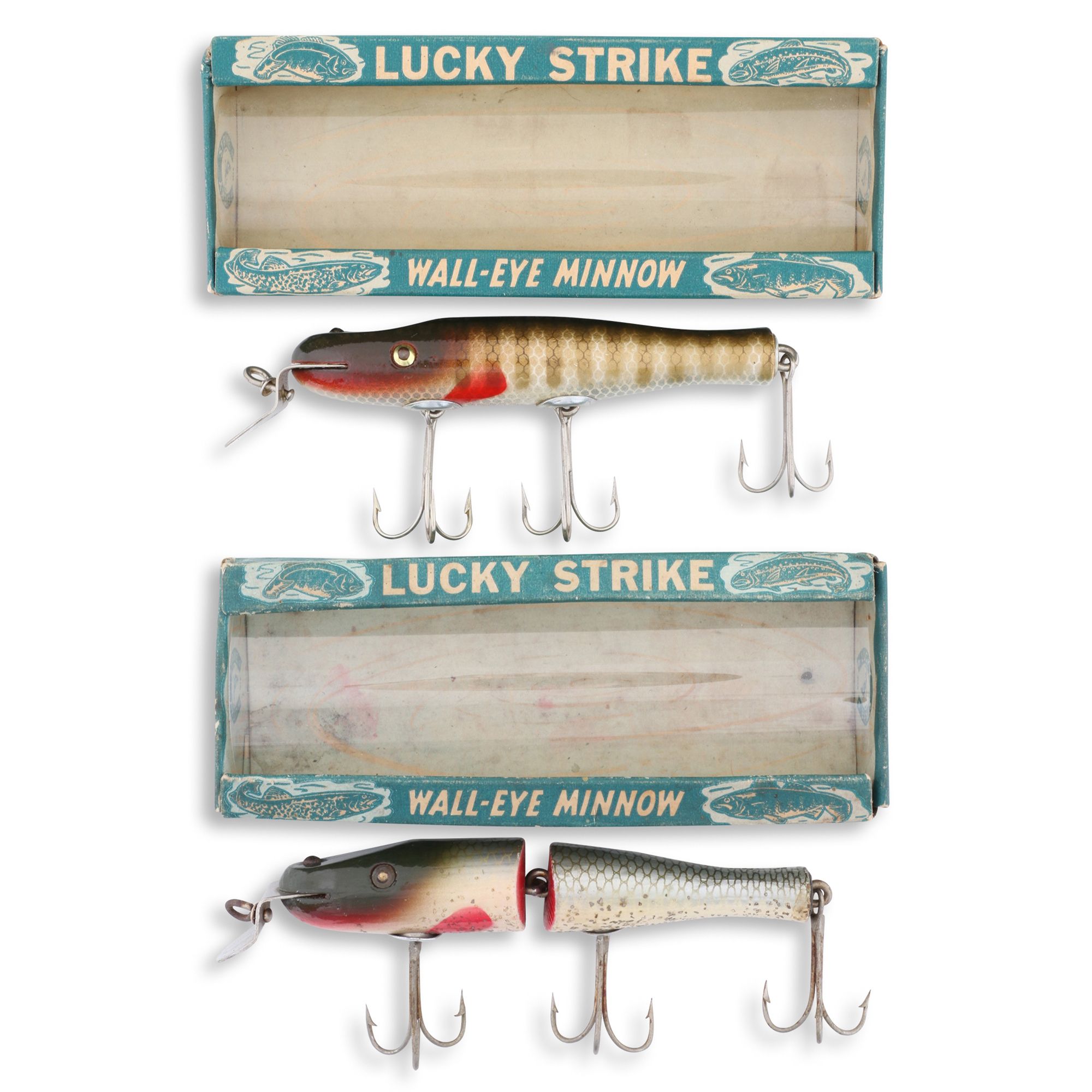 Lucky Strike Walleye Minnows  Miller & Miller Auctions Ltd