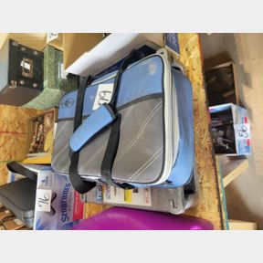 Insulated food carrier and iceless fold up cooler