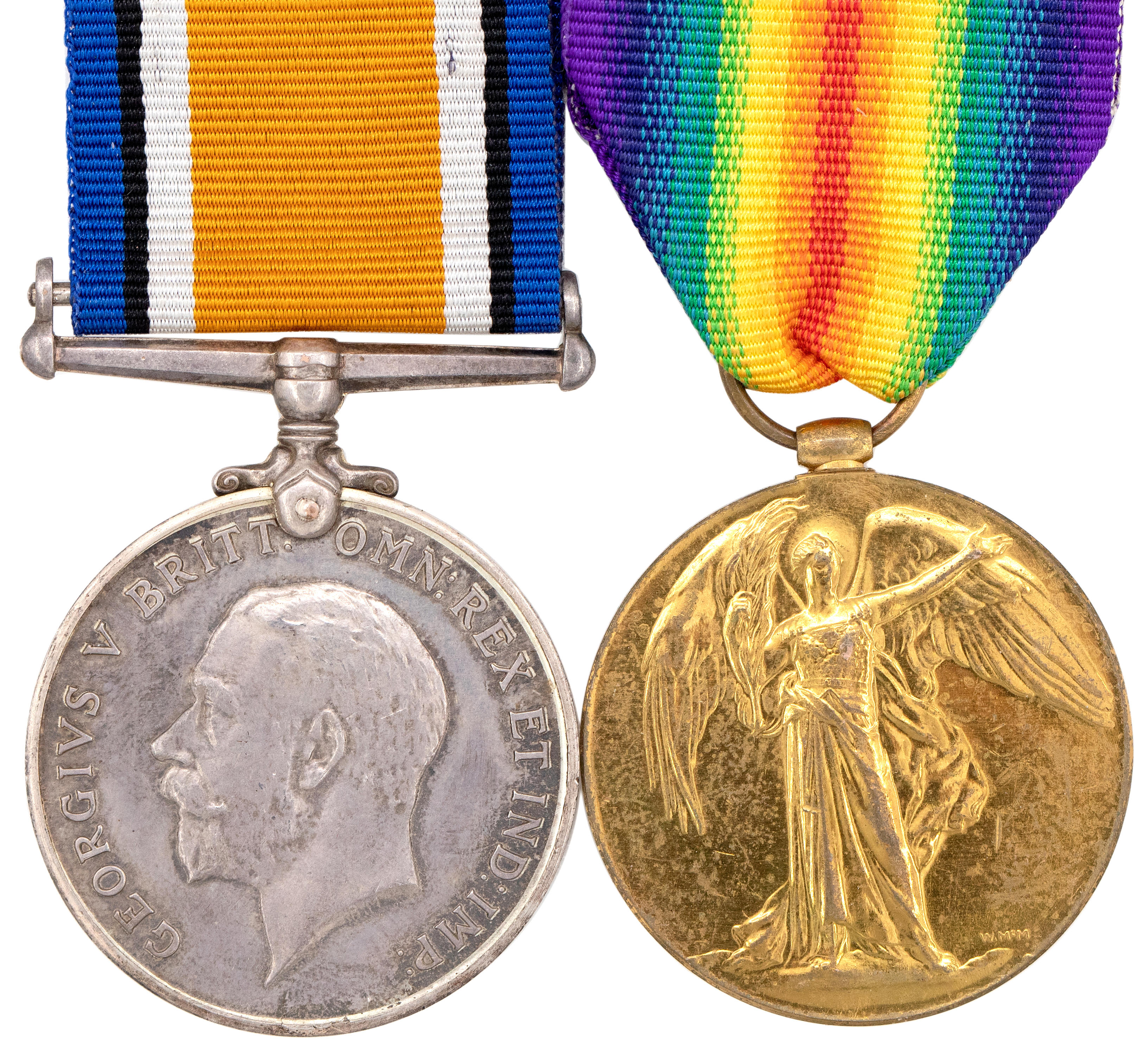 A.I.F. Artillery, Pair, 1914 - 1918, EF