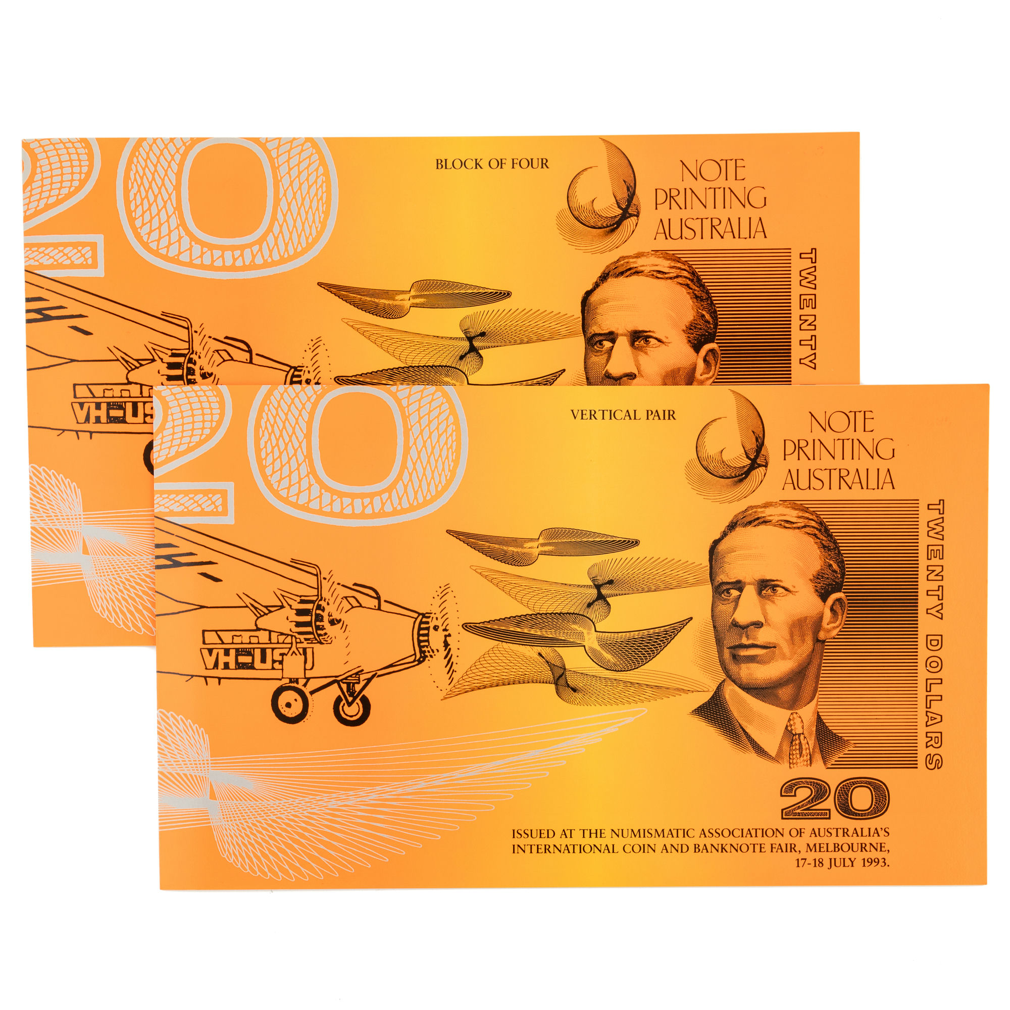 Fraser/Cole, Twenty Dollars, 1993, UNC