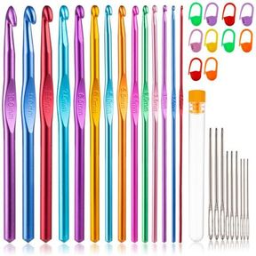 Crochet Needle Set Crochet Hooks Sets For Knitting Perfect Gift |