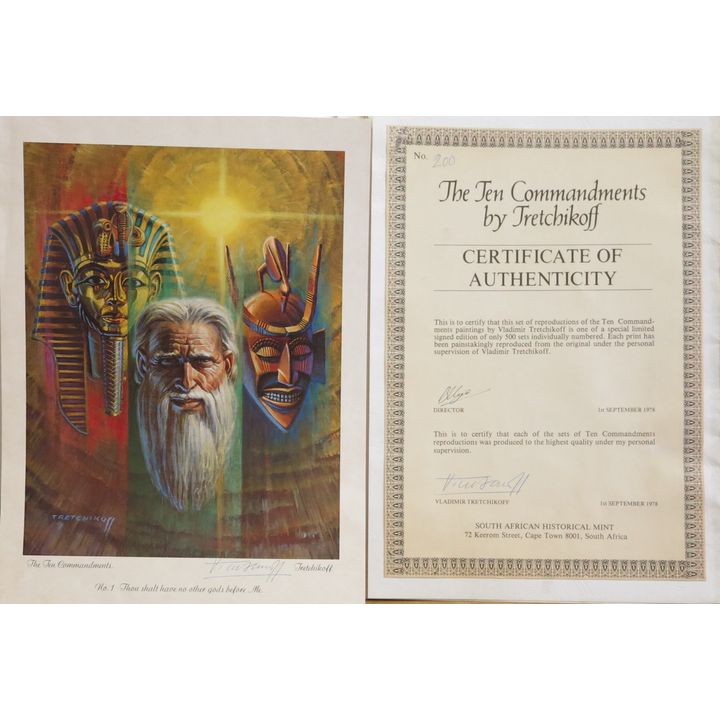 TRETCHIKOFF, VLADIMIR - THE TEN COMMANDMENTS,