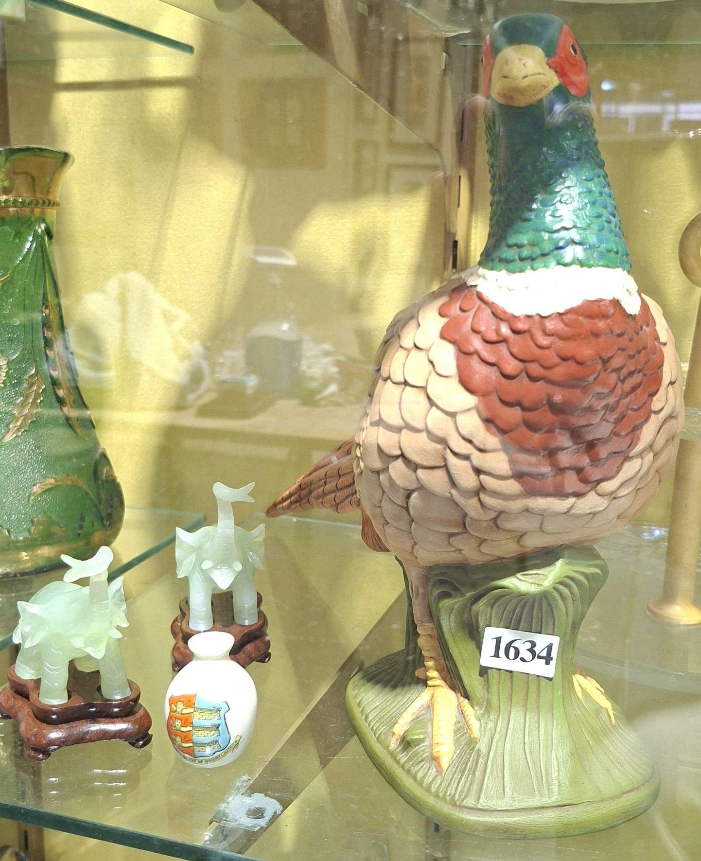 Ceramic Phesant Figure