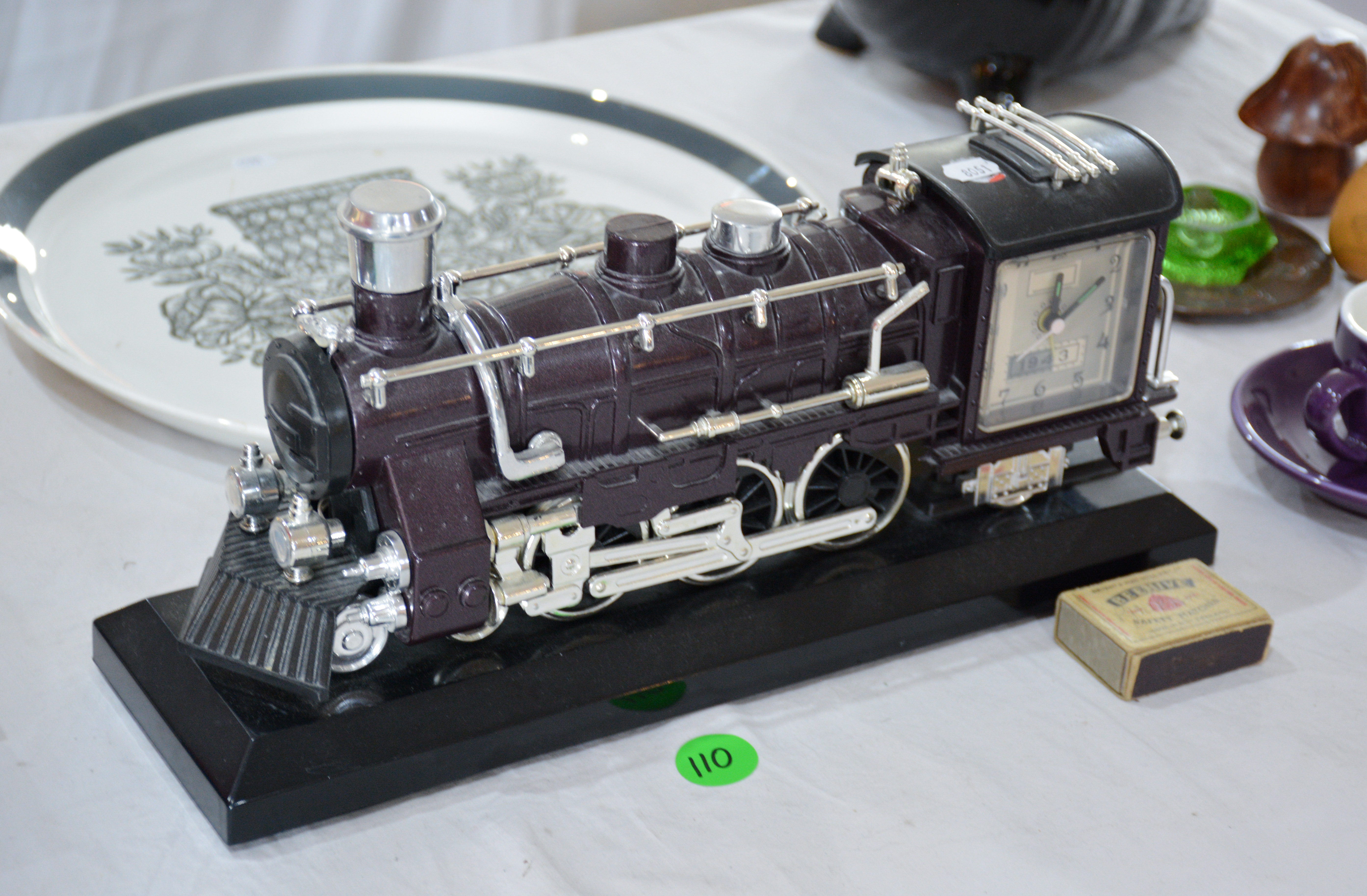 1943 Style Locomotive Train Clock — NZ auction result