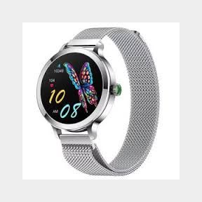 Elegant Smart Watch for Women-Health Monitoring - Silver colour-Bar 9902160735437- 51745/23282 SN B3 (S3)