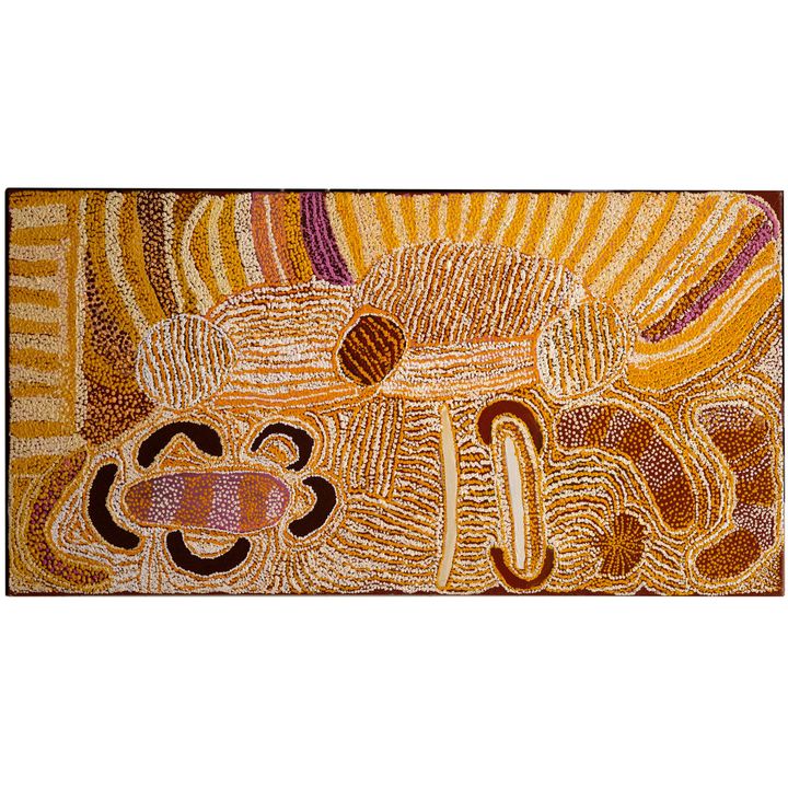Elizabeth Nyumi Nungurrayi (1947-), 'Parwalla', 2000,