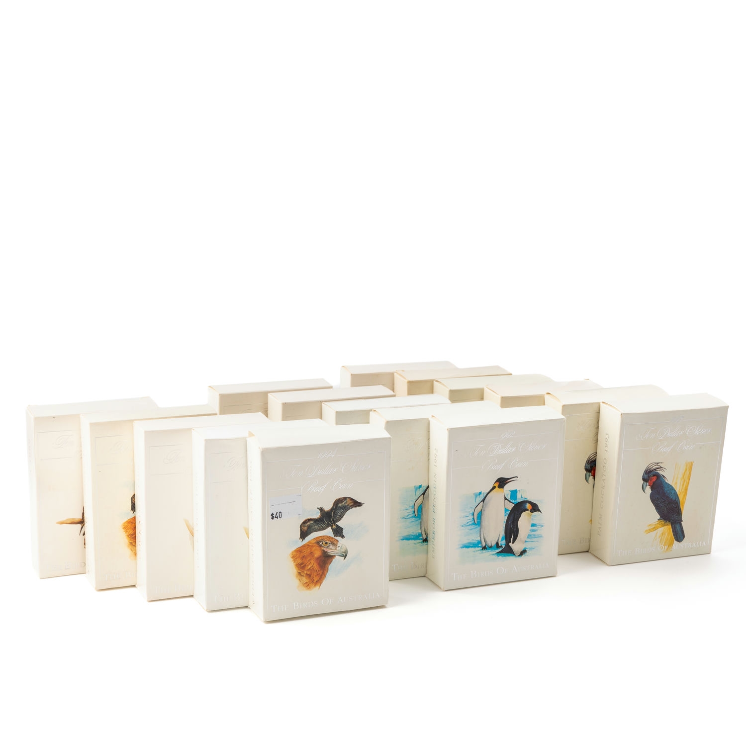 Elizabeth II, The Birds of Australia, Ten Dollars, 1989 - 1994, FDC