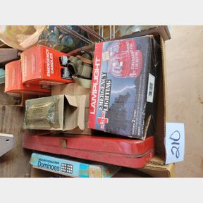 Emergency Lights and Military Trioxane Heating Cells