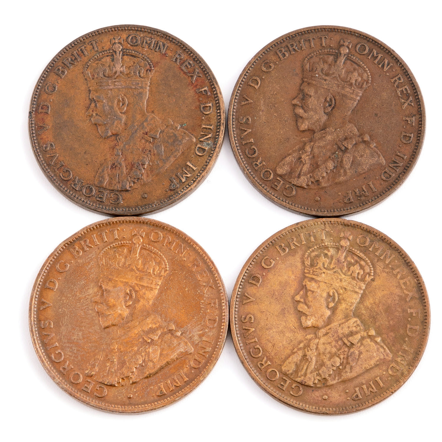 George V, Penny, 1925, VG - aEF