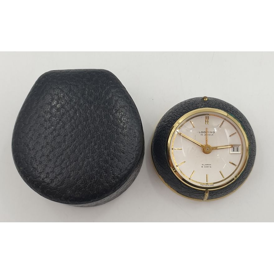 Looping 8-Day Mechanical Travel Alarm Clock (Attention Seeker)