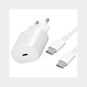 Fast Charging Wall Charger (PD 20W) Type C to Type C Charging Cable - 1m - Bar 9901062841864 - 51748/19449 SN B3 (S9)