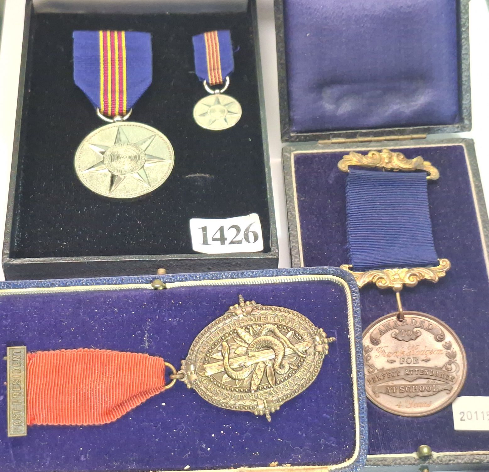 Antique School Medal