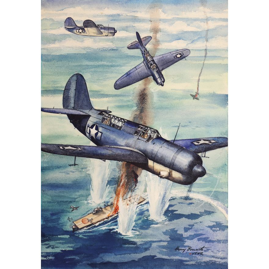 Harry Bonath ''Curtiss SB2C Helldiver'' (Illustration)