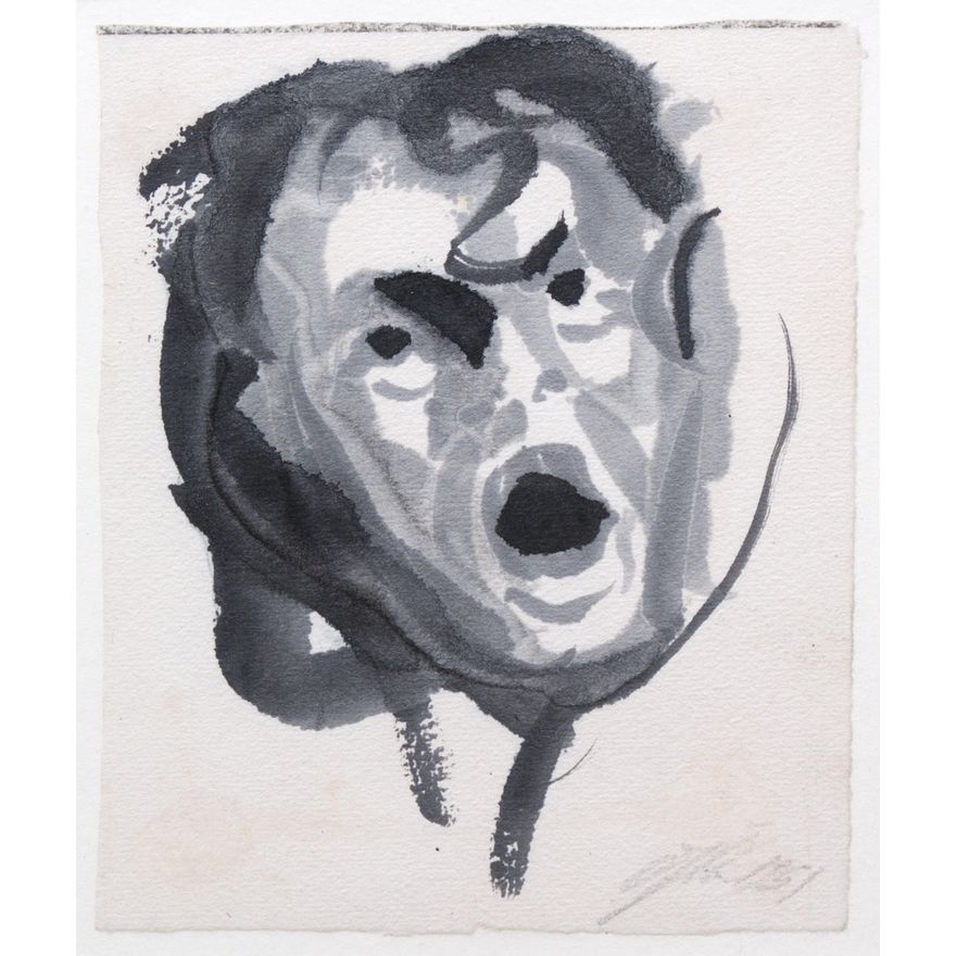 Roman Opałka | Autoportret, 1951