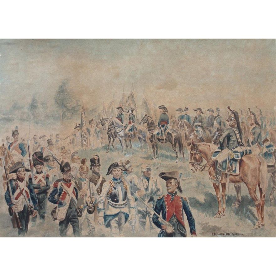 Édouard Detaille | Napoleon Bonaparte podczas kampanii włoskiej