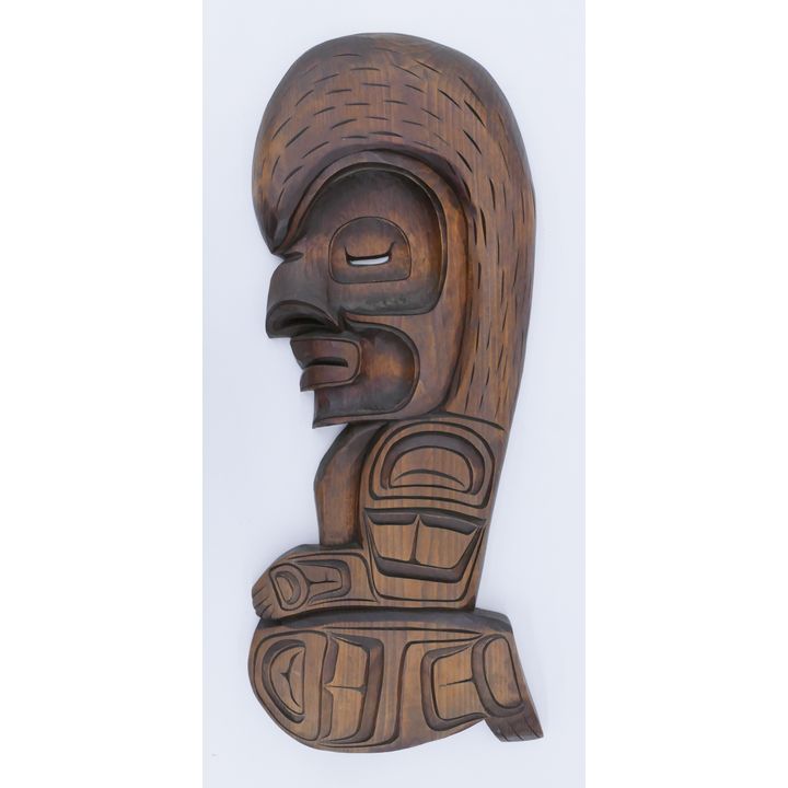 Jackson Robertson ''Wild Woman'' Cedar Plaque