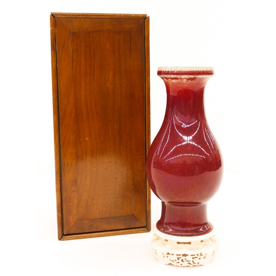 Fine Chinese 18th Cent. Langyao Vase