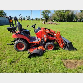 UPDATED NOTE! Kioti CS2220 Utility Tractor with SL2420 loader, 60" mower and Canopy bracket