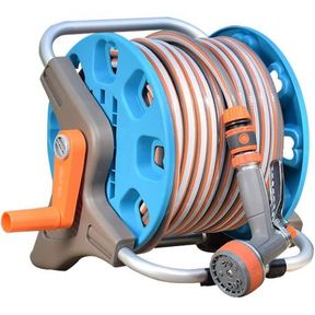 15M Hose Reel Cart Garden Hose Reels Retractable Multifunctional |