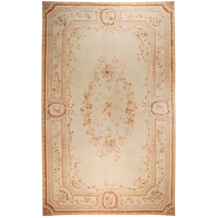 An early 19th century French Aubusson carpet